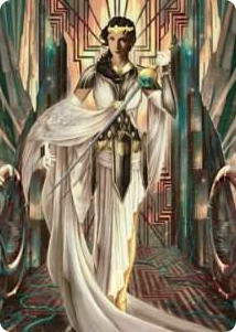 0064 Elspeth Resplendent Art Card (64/81) S Art Series: Streets of New Capenna