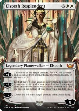 0282 Elspeth Resplendent (Borderless) M Streets of New Capenna