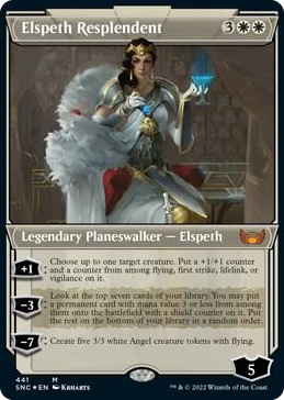 0441 Elspeth Resplendent (Showcase) (Foil Etched) M Streets of New Capenna