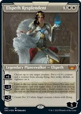 0441 Elspeth Resplendent (Showcase) (Foil Etched) M Streets of New Capenna
