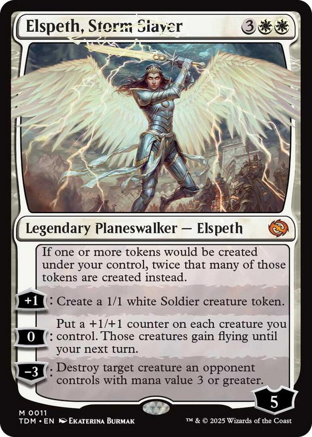 0011 Elspeth, Storm Slayer M Dragonstorm