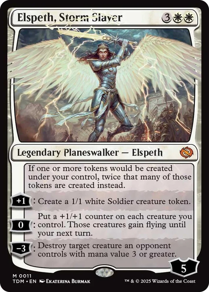0011 Elspeth, Storm Slayer M Dragonstorm