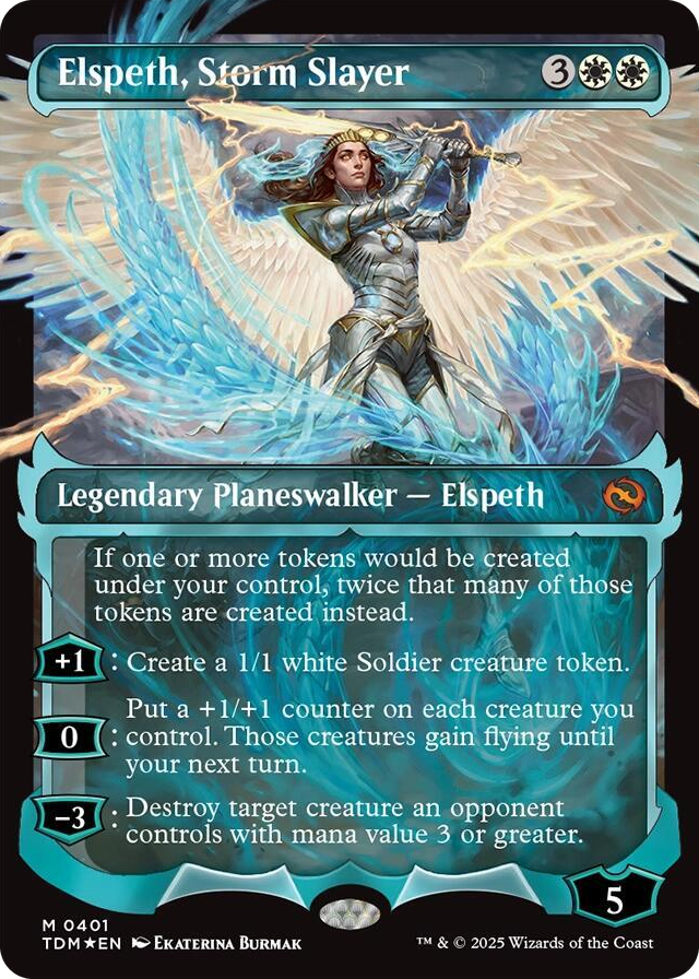 0401 Elspeth, Storm Slayer (Showcase) M Dragonstorm
