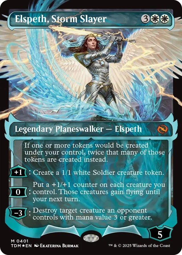 0401 Elspeth, Storm Slayer (Showcase) M Dragonstorm