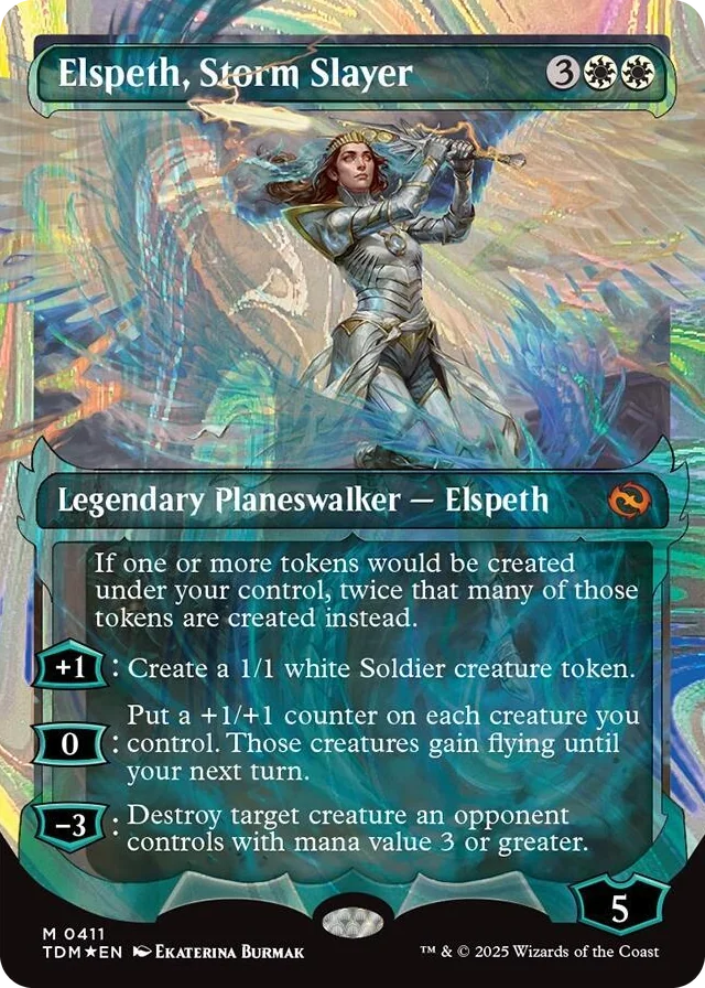 0411 Elspeth, Storm Slayer (Showcase) (Halo Foil) M Dragonstorm