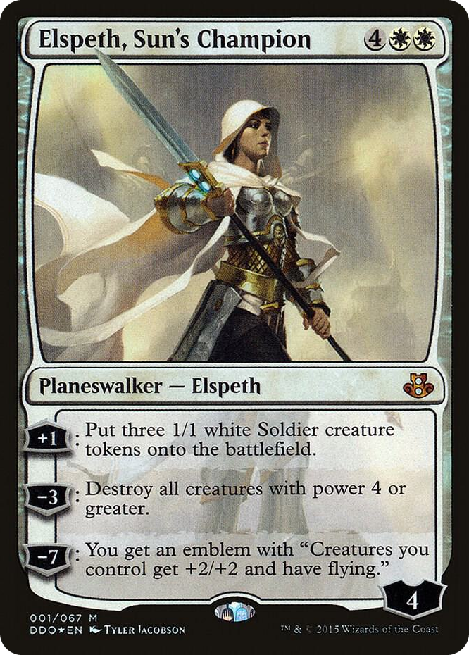 0001 Elspeth, Sun's Champion M Duel Decks: Elspeth vs. Kiora