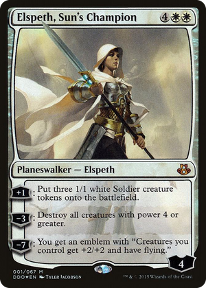 0001 Elspeth, Sun's Champion M Duel Decks: Elspeth vs. Kiora