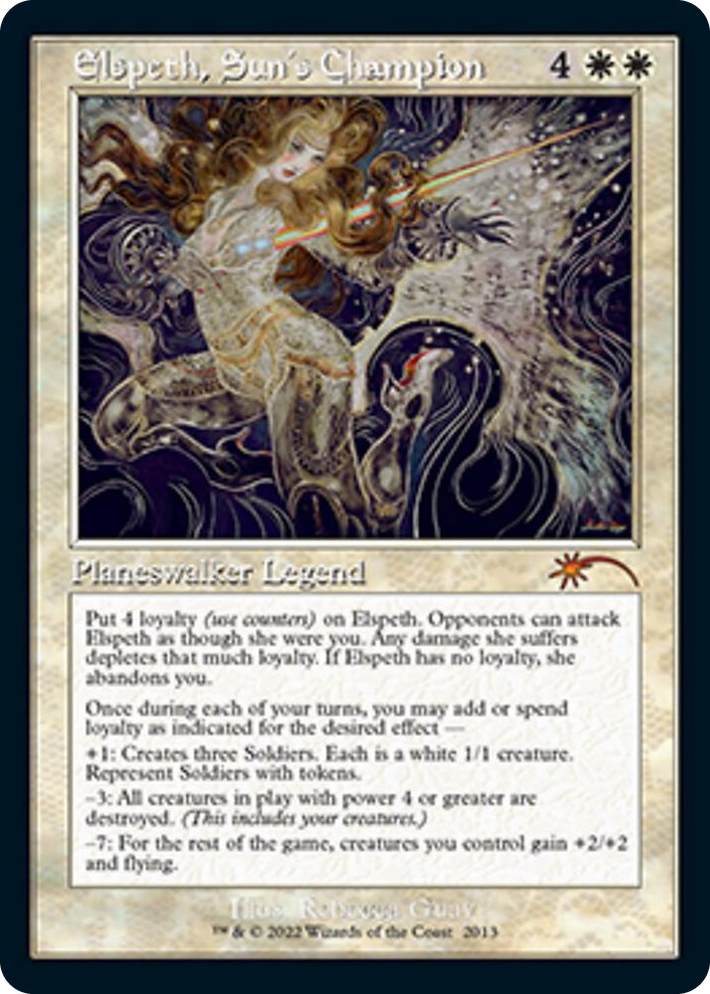 2013 Elspeth, Sun's Champion M Secret Lair Countdown Kit