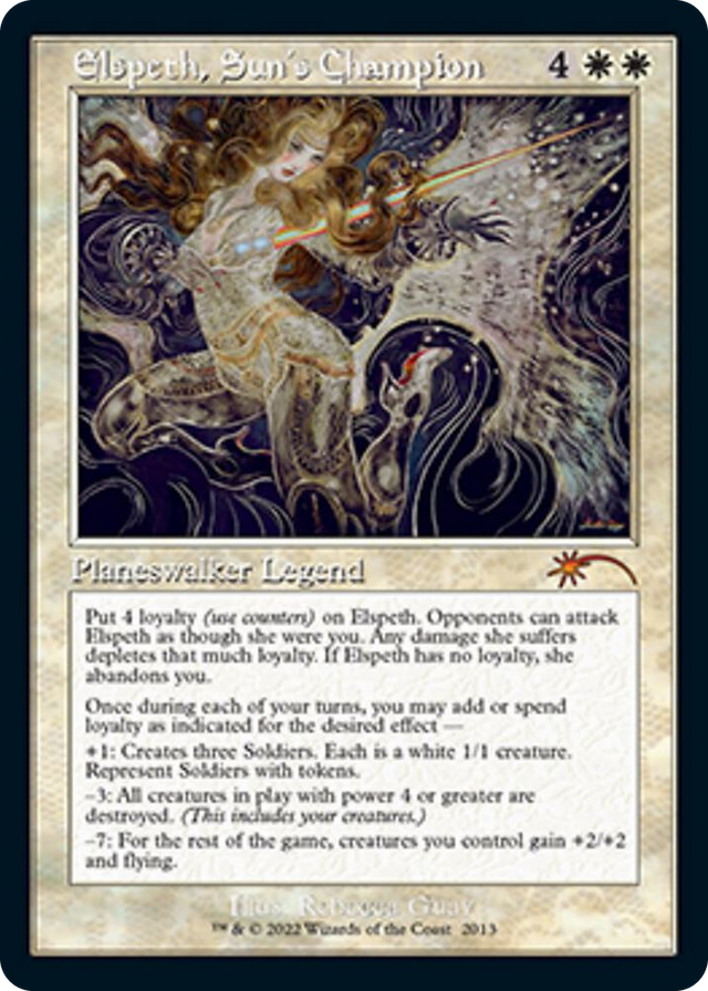2013 Elspeth, Sun's Champion M Secret Lair Countdown Kit