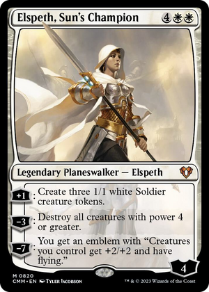 0820 Elspeth, Sun's Champion M Commander Masters