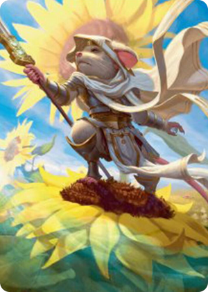 0053 Elspeth, Sun's Champion Art Card S Art Series: Bloomburrow