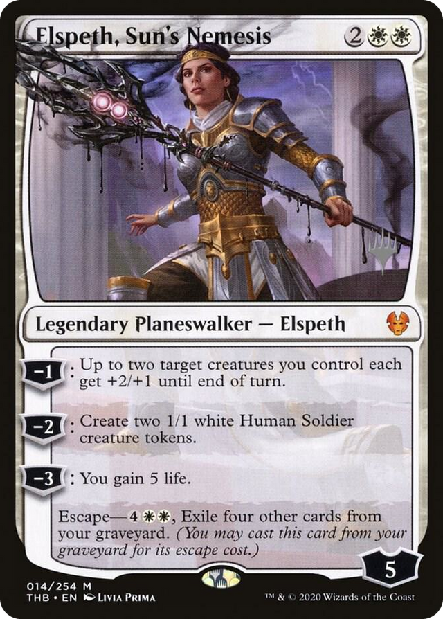 0014 Elspeth, Sun's Nemesis M Promo Pack: Theros Beyond Death