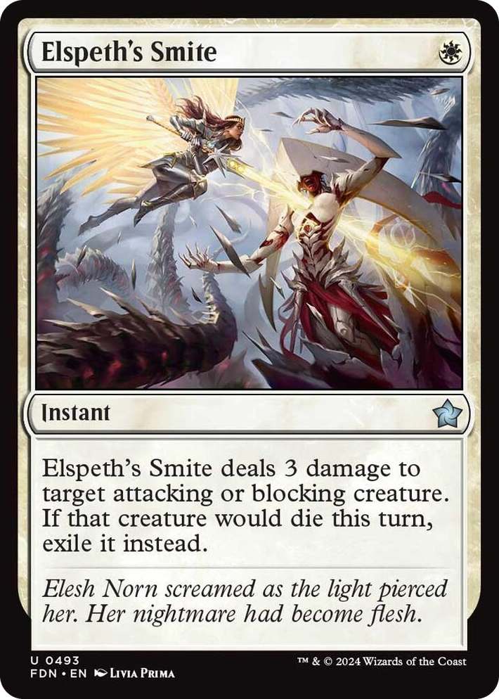 0493 Elspeth's Smite U Foundations