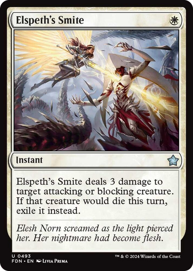 0493 Elspeth's Smite U Foundations