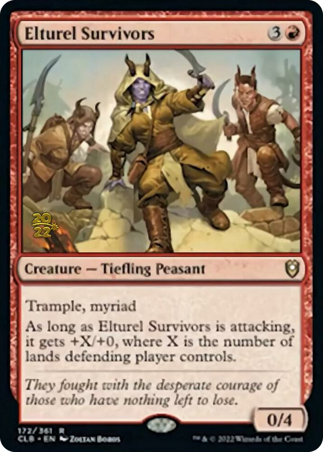 0172 Elturel Survivors R Prerelease Cards