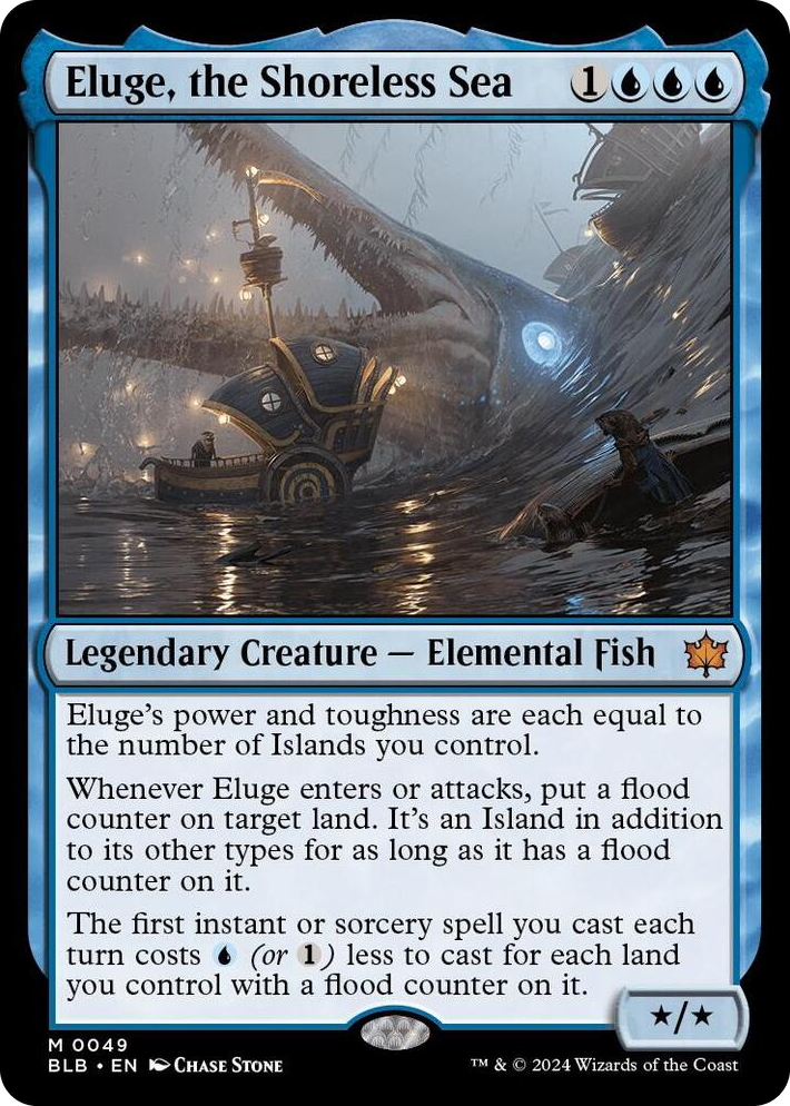 0049 Eluge, the Shoreless Sea M Bloomburrow