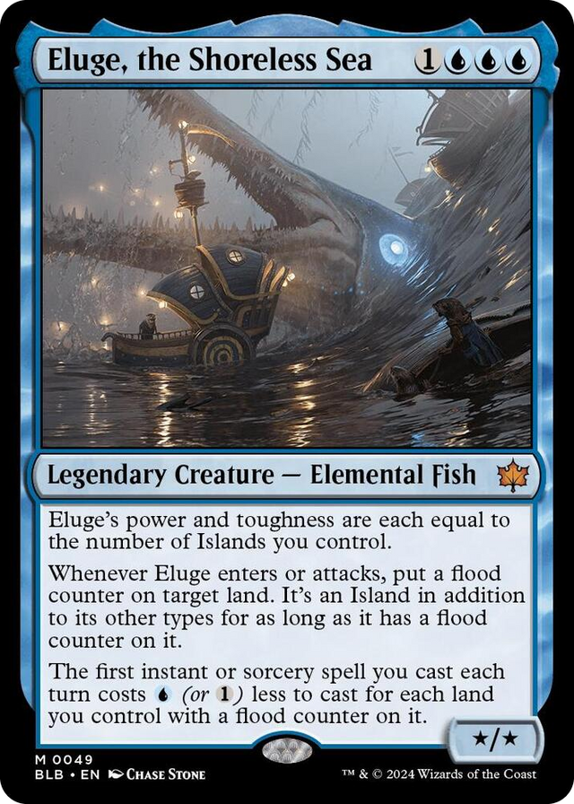 0049 Eluge, the Shoreless Sea M Bloomburrow