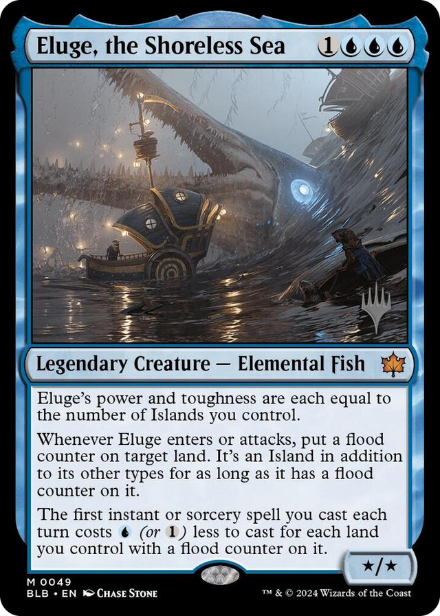 0049 Eluge, the Shoreless Sea M Promo Pack: Bloomburrow