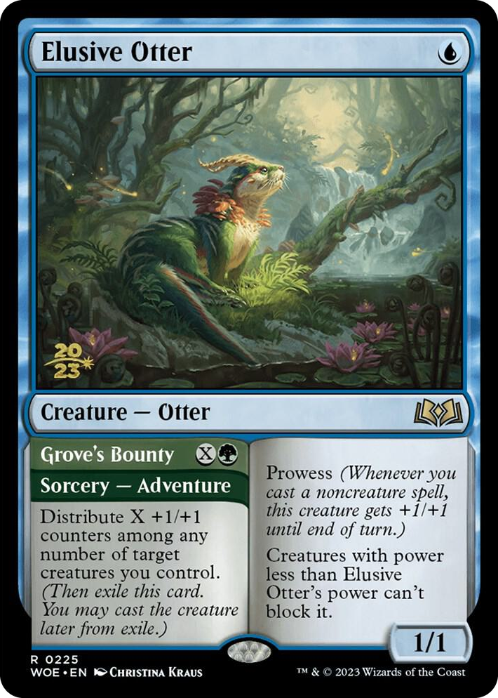 0225 Elusive Otter R Prerelease Cards