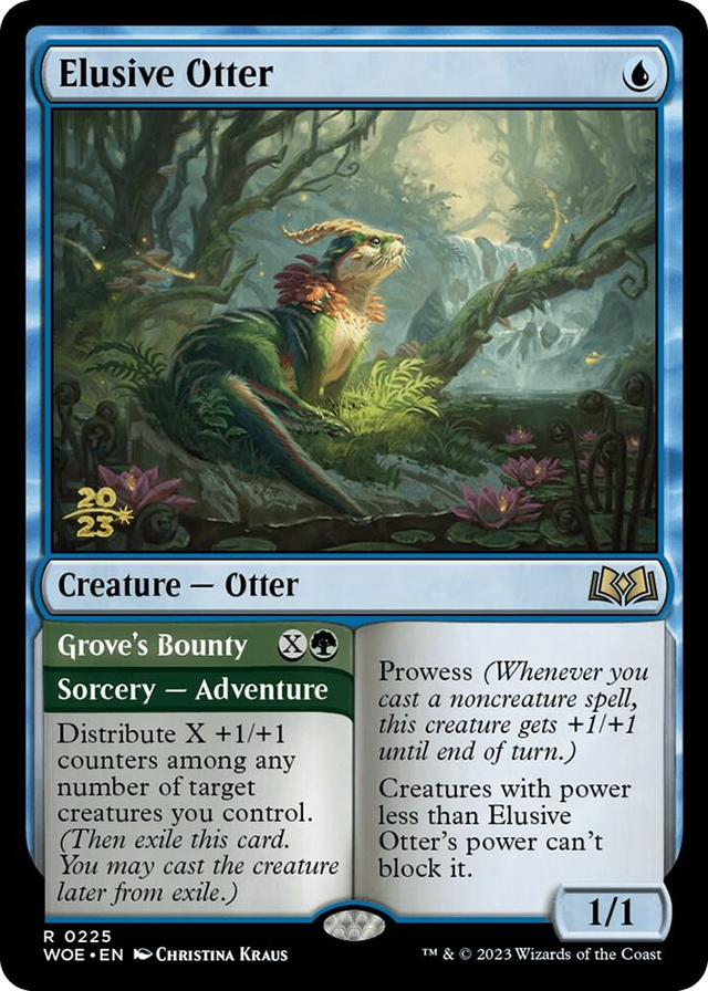 0225 Elusive Otter R Prerelease Cards