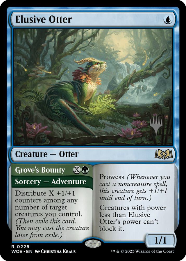 0225 Elusive Otter R Promo Pack: Wilds of Eldraine