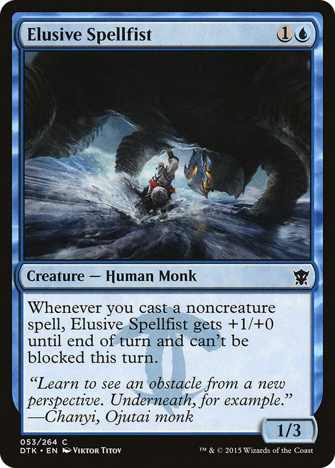 0053 Elusive Spellfist C Dragons of Tarkir