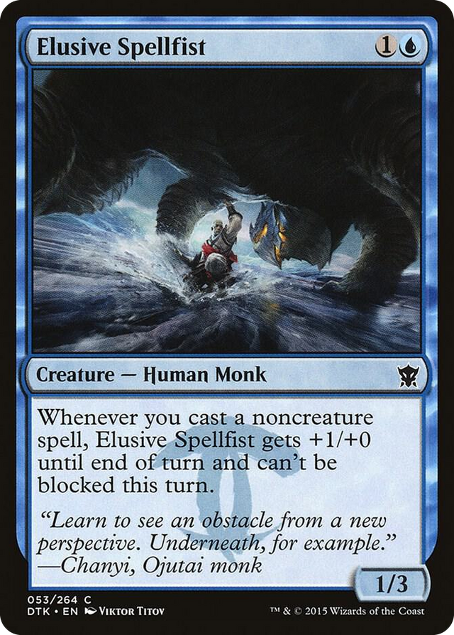 0053 Elusive Spellfist C Dragons of Tarkir