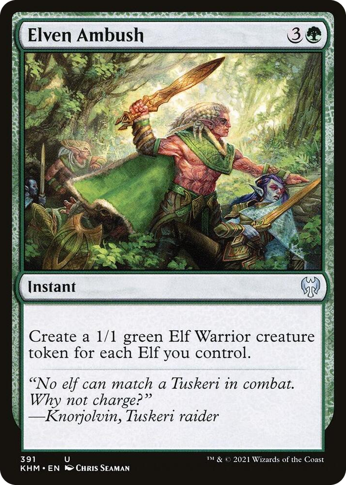 0391 Elven Ambush U Kaldheim