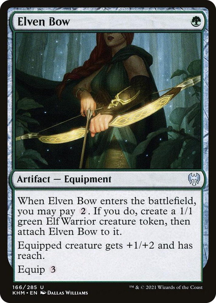 0166 Elven Bow U Kaldheim