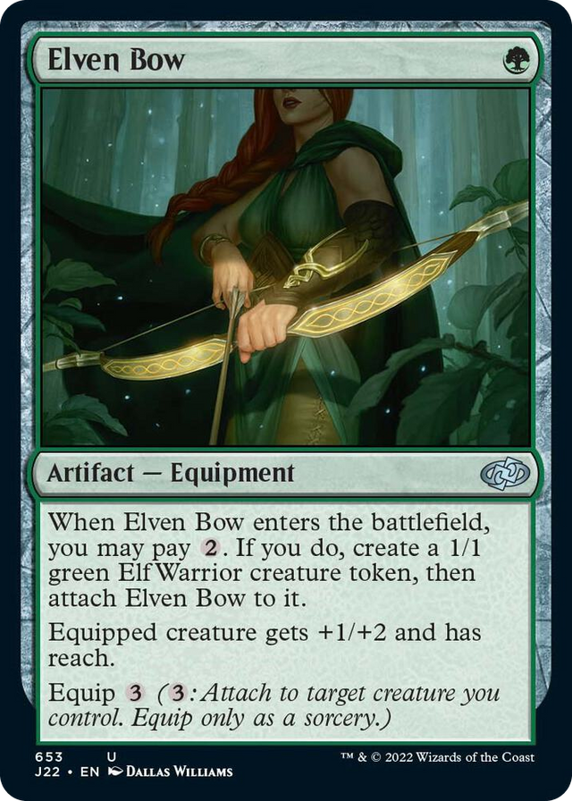 0653 Elven Bow U Jumpstart 2022