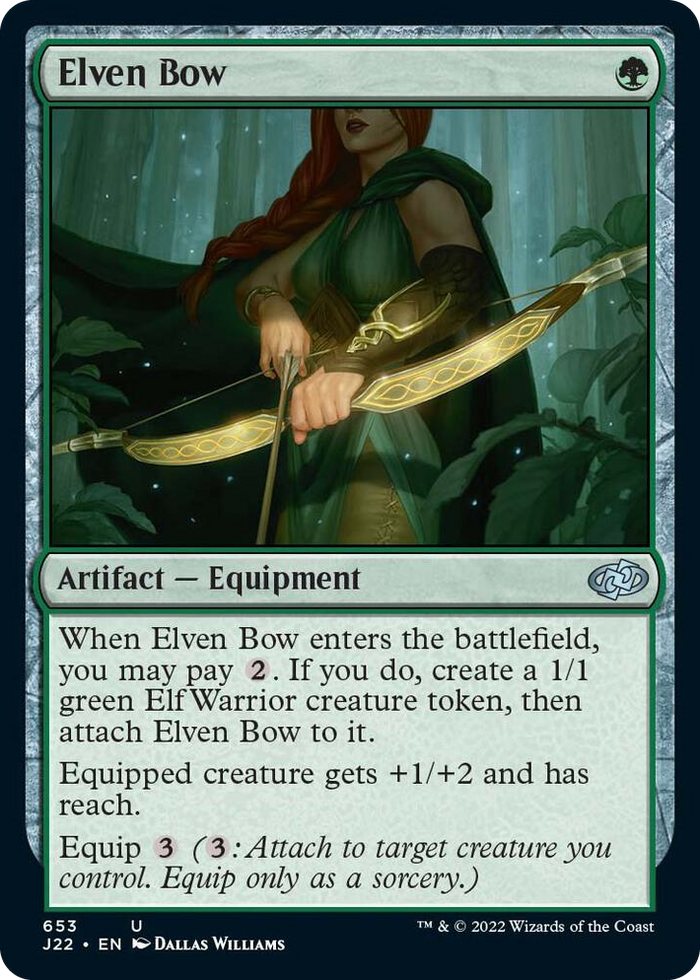 Elven Bow #653 U - Jumpstart 2022 Pokemon card