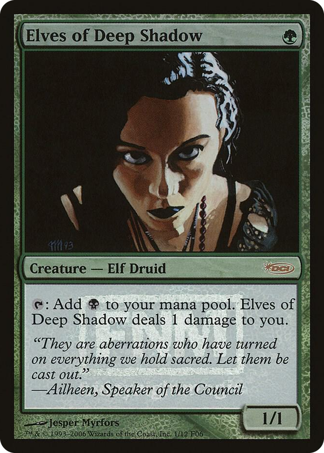 0001 Elves of Deep Shadow P FNM Promos