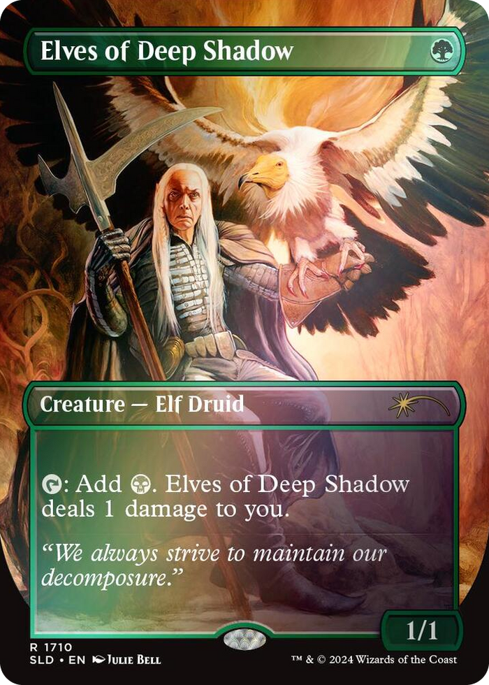 Elves of Deep Shadow (Rainbow Foil) #1710 R - Secret Lair Drop Series Pokemon card