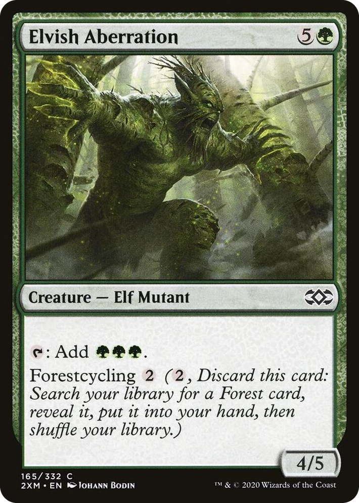 0165 Elvish Aberration C Double Masters