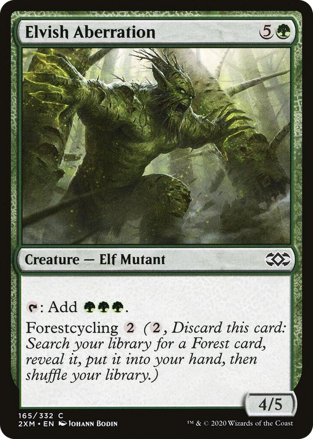 0165 Elvish Aberration C Double Masters