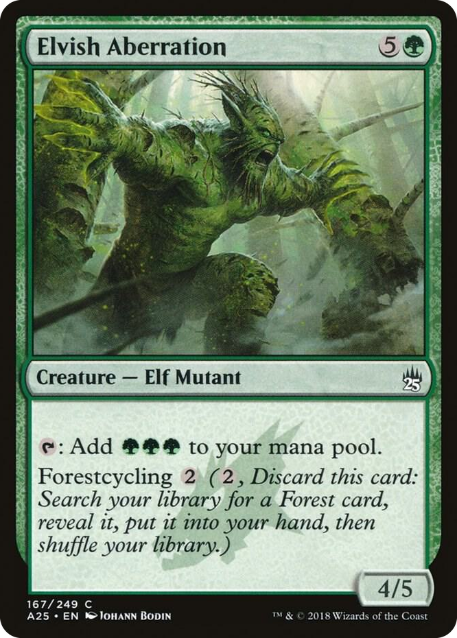 0167 Elvish Aberration C Masters 25