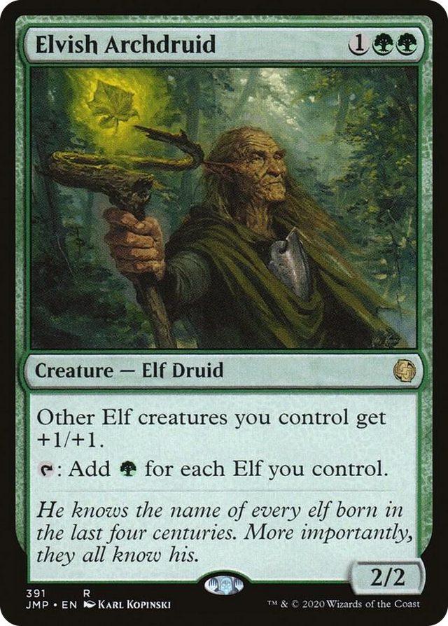 0391 Elvish Archdruid R Jumpstart