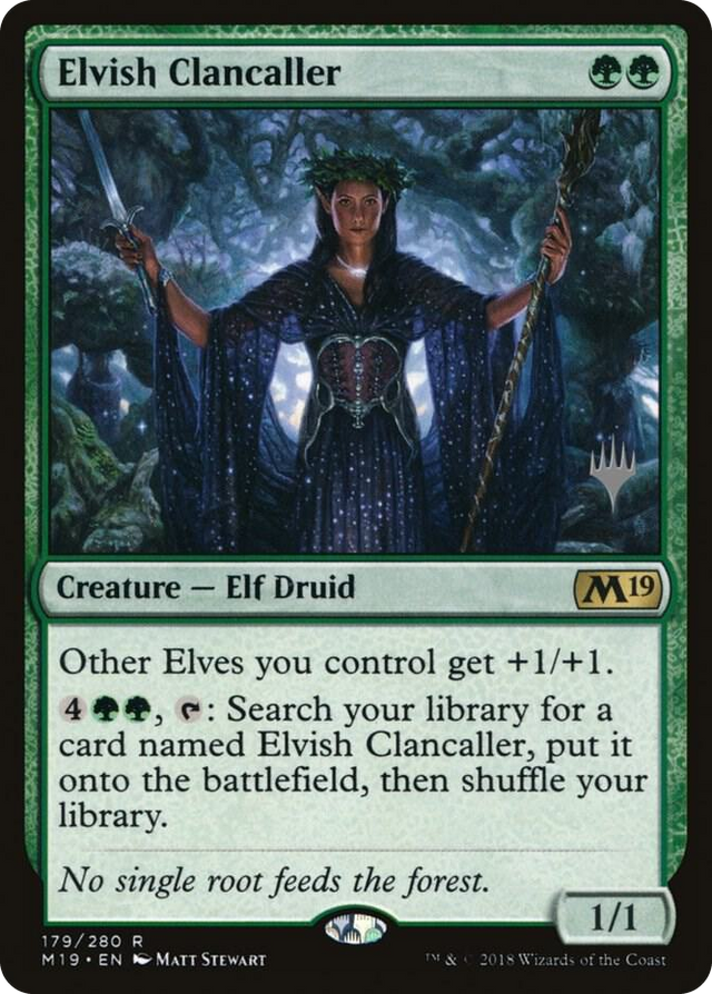 0179 Elvish Clancaller R Promo Pack: Core Set 2020