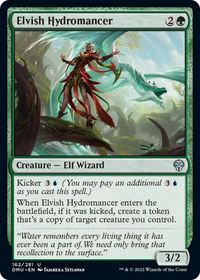 0162 Elvish Hydromancer U Dominaria United
