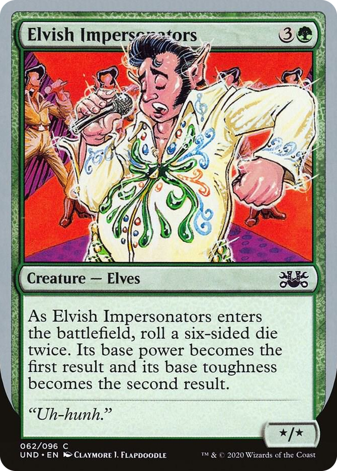 0062 Elvish Impersonators C Unsanctioned