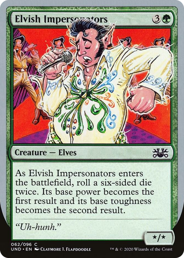 0062 Elvish Impersonators C Unsanctioned