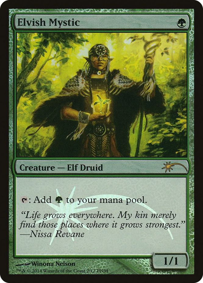 Elvish Mystic #2 P - FNM Promos Pokemon card