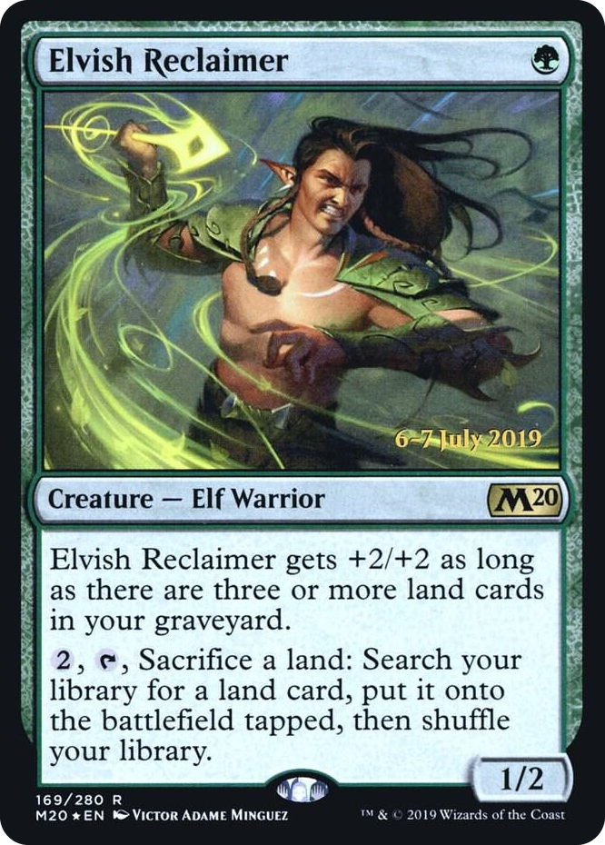 0169 Elvish Reclaimer R Prerelease Cards
