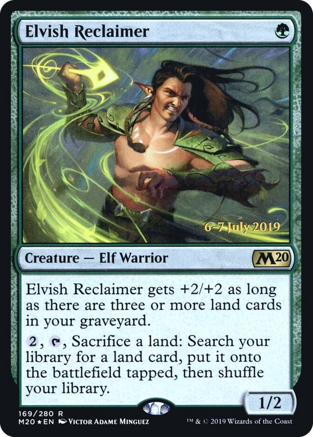0169 Elvish Reclaimer R Prerelease Cards