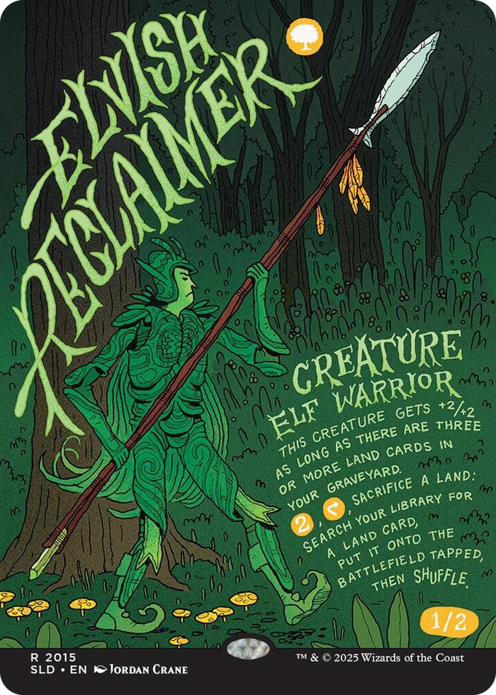 Elvish Reclaimer #2015 R - Secret Lair Drop Series Pokemon card