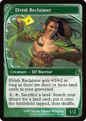0205 Elvish Reclaimer (Future Sight) R Mystery Booster 2