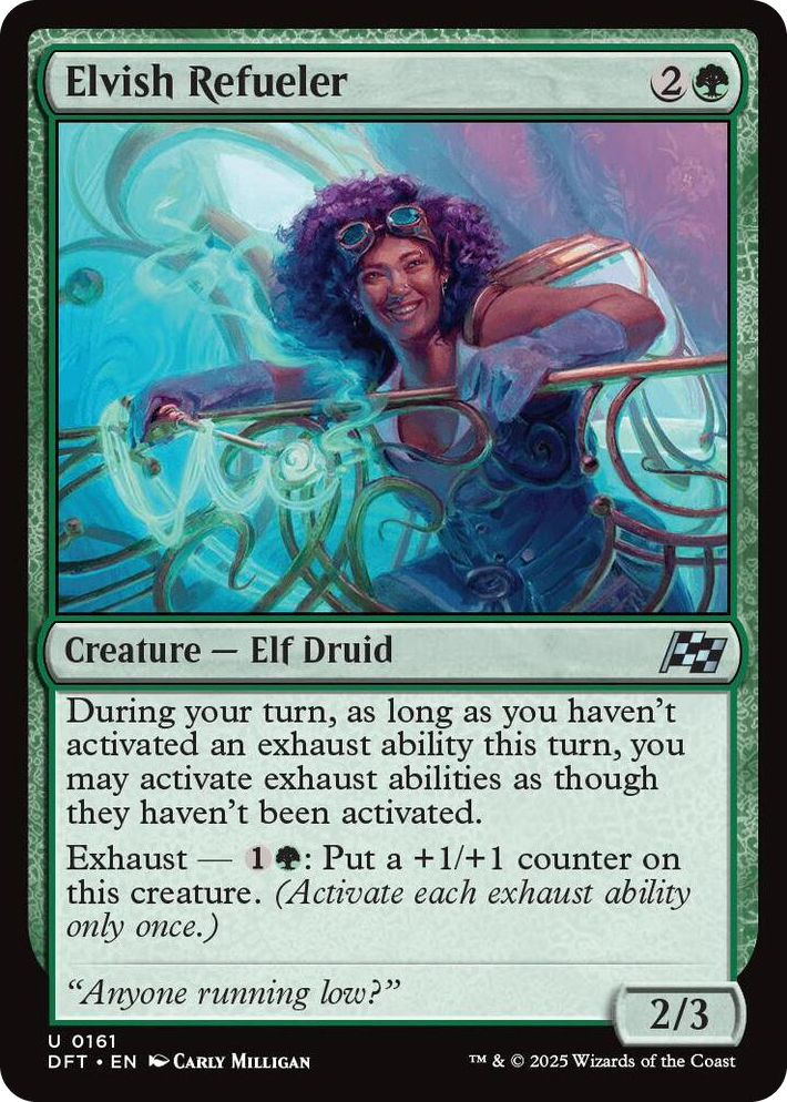 0161 Elvish Refueler U Aetherdrift