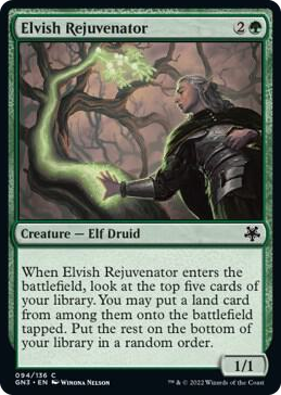 0094 Elvish Rejuvenator C Magic Game Night: Free-For-All