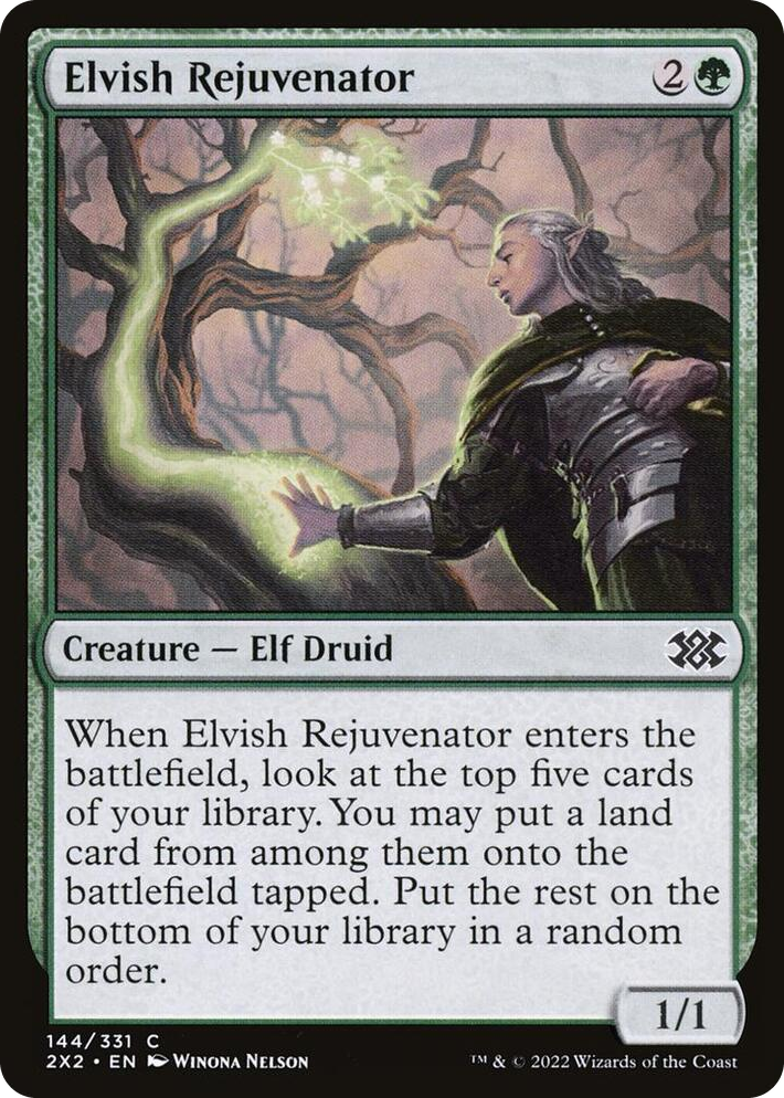 0144 Elvish Rejuvenator C Double Masters 2022