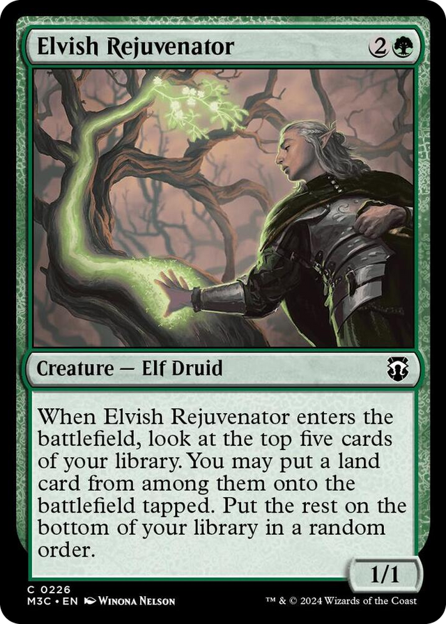 0226 Elvish Rejuvenator C Commander: Modern Horizons 3